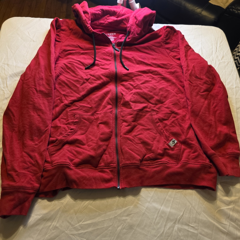 Torrid Red Lightweight Jacket